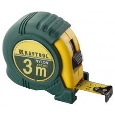 Рулетка Kraftool 34122-05-19, с нейлоновым покрытием, 5м, 19мм